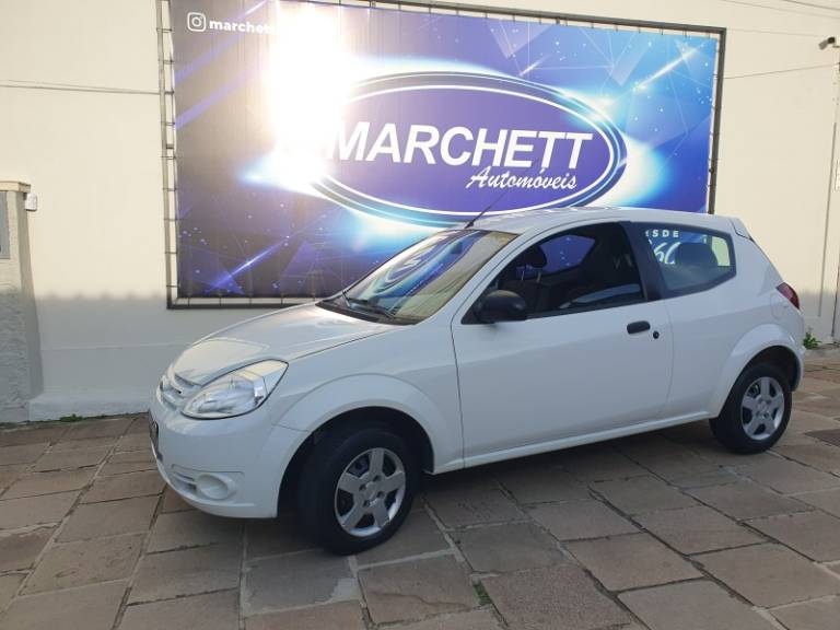 FORD - KA - 2011/2012 - Branca - R$ 23.500,00